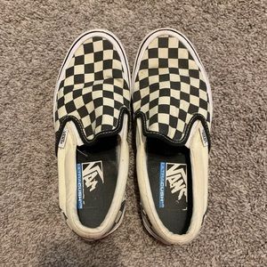 Checkered vans